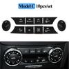 Car Dashboard Air Conditioner Wind Volume Heater Climate Control AC Button For Mercedes Benz C GLK Class W204 X204 C180 C200