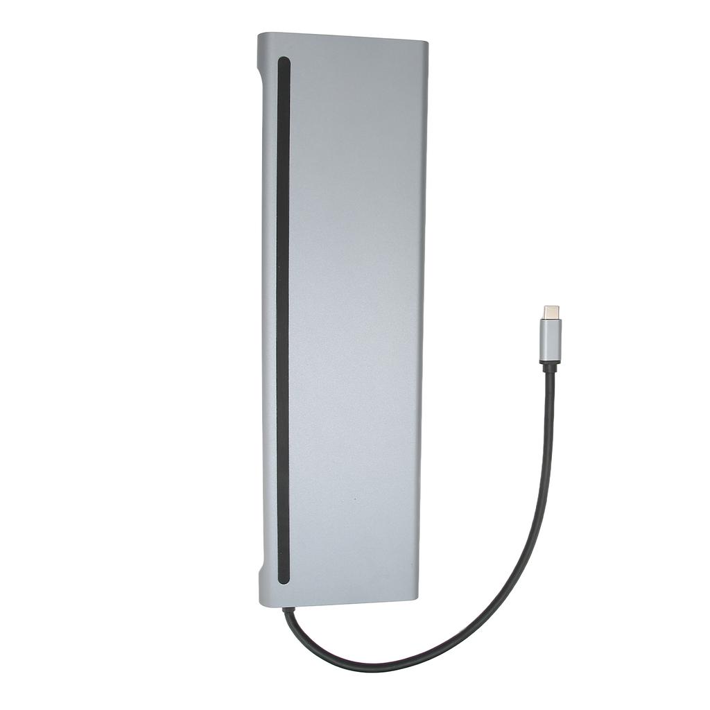 USB C Hub 12 в 1 полнофункциональная док-станция для ноутбука USB C в Ethernet многопортовый концентратор