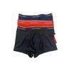 Повседневные боксеры-брифы с логотипом на поясе, 3 штуки, мужское нижнее белье, многоцветные NP2034O-UR