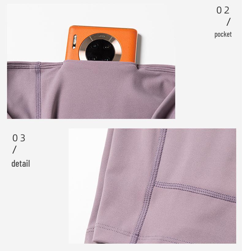 Autumn/Winter 2025 Women's High-Waisted Tummy Control Cycling & Yoga Shorts