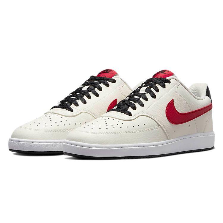 Nike Court Vision Low Мужские Парусный Белый Красный Черный DM1187-101