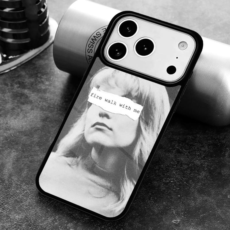Fire Walk With Me Twin Peaks Phone Case for iPhone 17 16 15 Pro Max Air 14 13 12 11 Plus Shockproof Cover