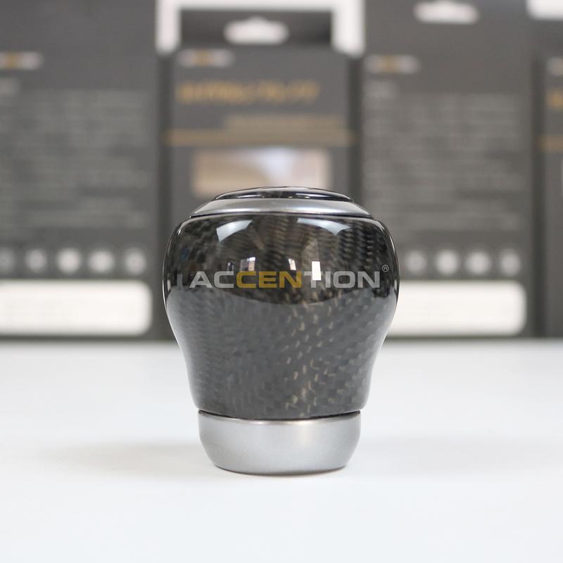 Black 100% Full Carbon Fiber 6S Gear Shift Knob for Subaru BRZ 2012- for Toyota 86 2012- Performance Auto Shift Knob