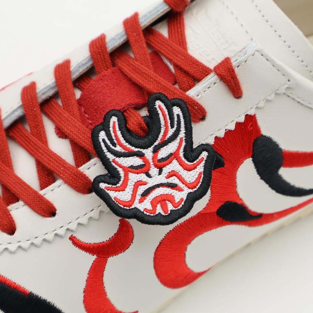 1181A370-100 Onitsuka Tiger NIPPON MADE Mexico 66 Deluxe Белый Красный (Мужской)