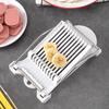 Ham Sausage Slicer Kitchen Tool for Strips Cubes Luncheon Meat Bacon Egg Fruit Tofu Vegetable Cheese Food Prep Cutting Gadget