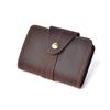 Cowhide Leather Credit Card Holder for Men Vintage Style Card Wallet for Credit Cards
