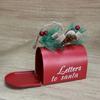 Tree Pendant DIY Letters Hanging Ornaments Christmas Mail Box Christmas Decoration Home Decoration