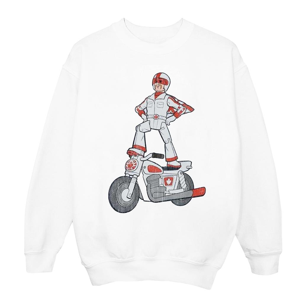 Disney Womens/Ladies Toy Story 4 Duke Caboom Pose Sweatshirt