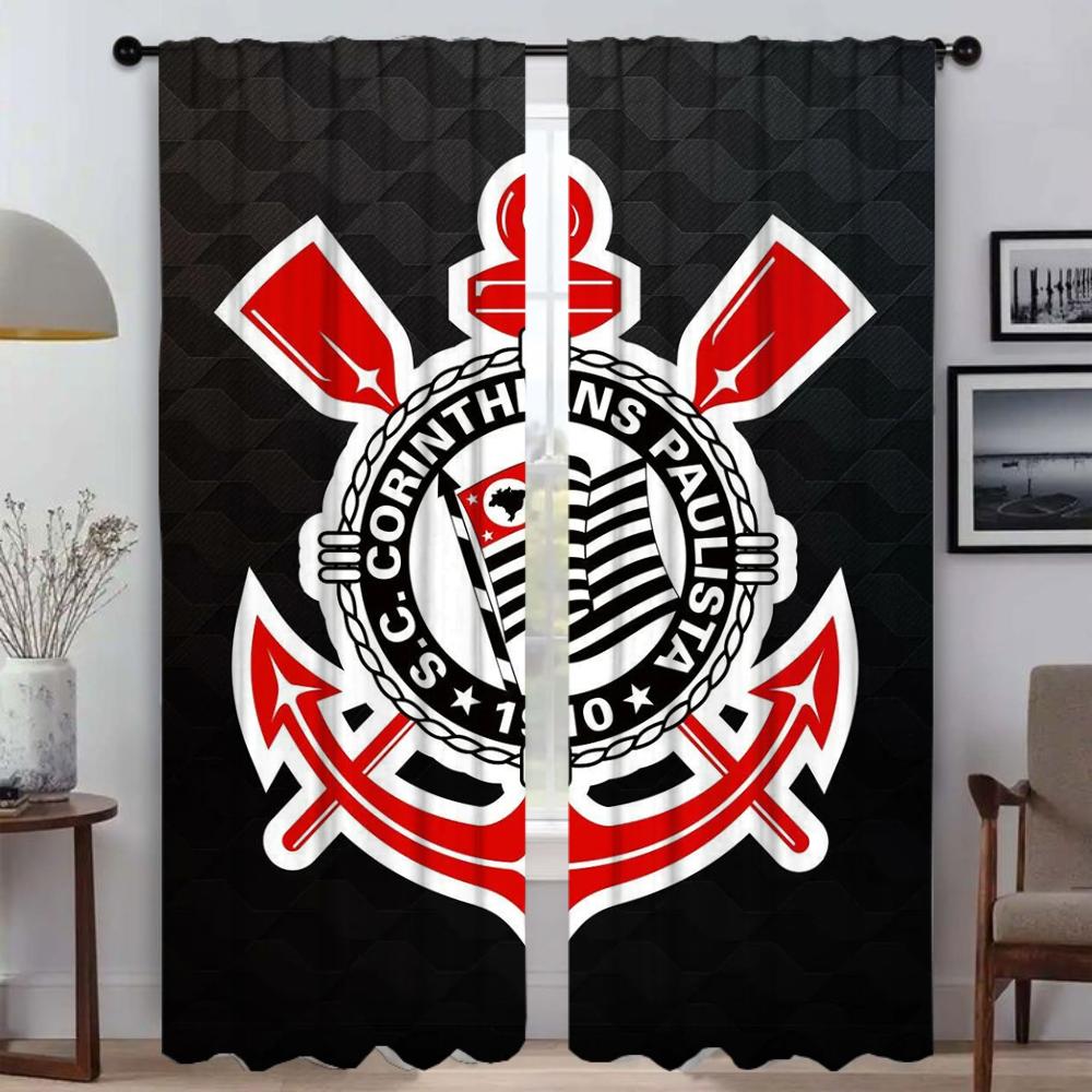 Домашние интерьерные шторы для гостиной Штора CorinthianS Кухонные шторы 2 штуки Тюль для спальни Шторы-перегородки Блэкаут