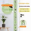 Self-adhesive Child Growth Chart Waterproof Height Measuring Tape Growth Chart Sticker  for Toddler