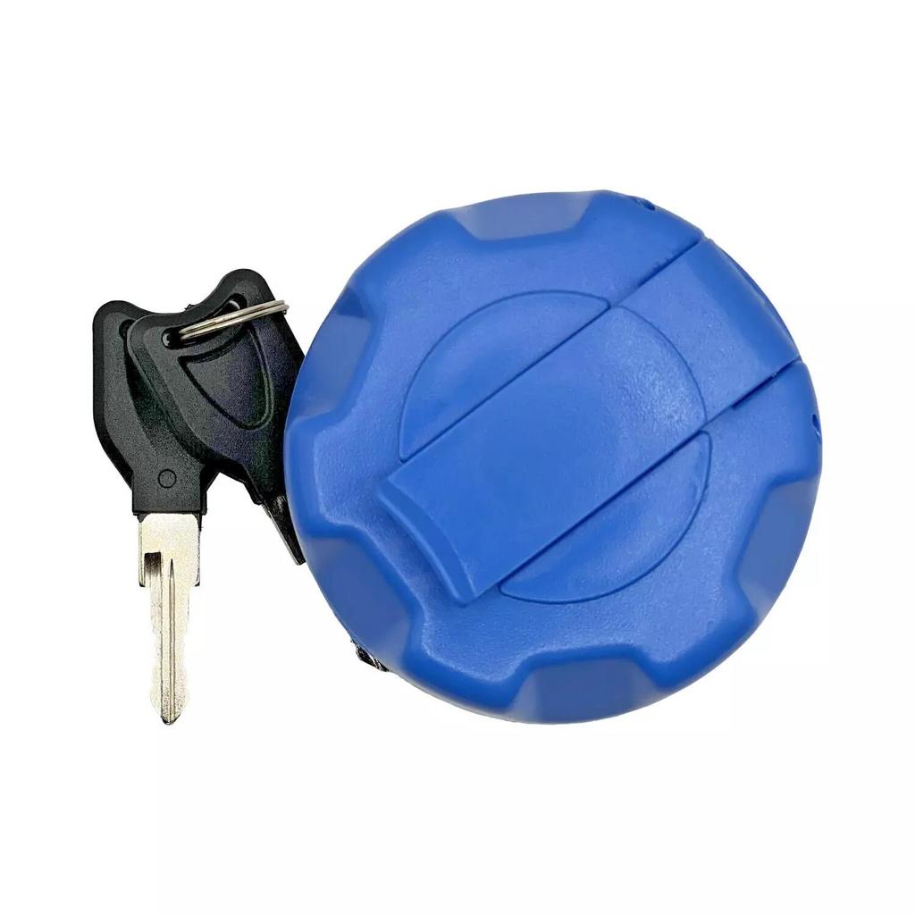 Trucks Lorry 60mm Lockable Diesel Adblue Cap For Volvo Scania Renault Durable Automotive Parts Blue Fuel Tank Caps3