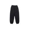 Женские флисовые спортивные штаны с логотипом Lab (Азия) Черная женская уличная одежда DA0334-010