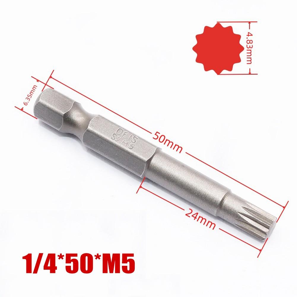 Optional Screwdriver Bit Torx Screwdriver Bit 12 Point