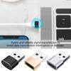 Короткие USB C - USB Адаптеры USB Type C Female - USB2.0 Male Адаптеры Разъемы Адаптеры зарядных устройств для телефонов Ноутбуки