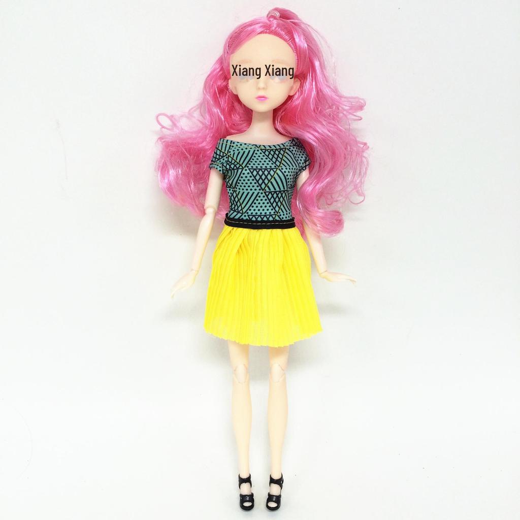 Набор модных кукол: 6 аксессуаров, 2 наряда, юбка, брюки, шорты