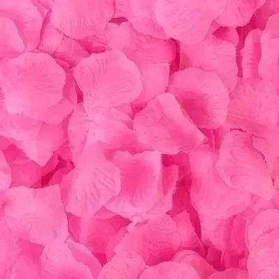 6000/500PCS Artificial Fake Red Rose Petals Simulation Silk Roses Flower Petal for Valentine's Day Wedding Party Decor Wholesale