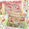 3D 3D Landscape Sticker 2 Themes DIY Cabin Scene Sticker Cute DIY Toy Game Stickers  Decompress