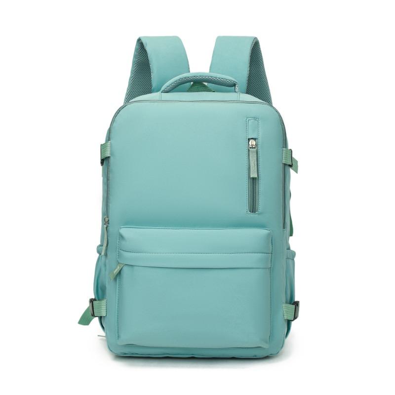 Рюкзак большой вместимости, новая простая однотонная деловая сумка для компьютера, дорожная сумка для поездок на работу для мужчин и женщин