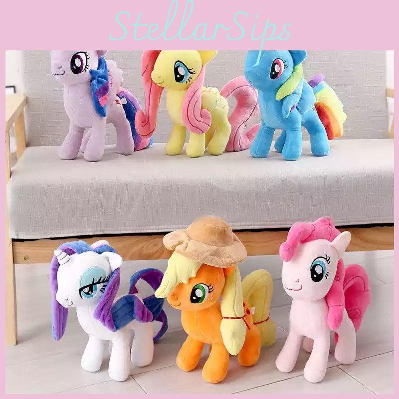 Adorable My Little Pony Plush Toy Spike Twilight Sparkle Soft Doll For Kids' Gifts