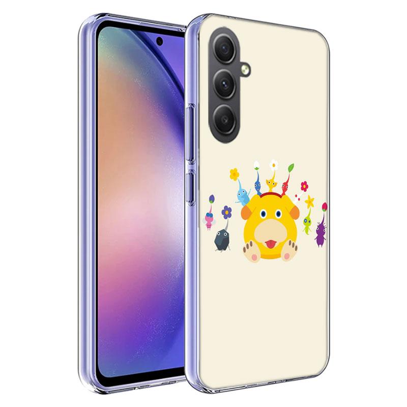 Game Pikmin 4 Phone Case for Samsung A16 A26 A36 A56 A17 A37 A57 A07 A06 A02S A03 A04S A05S Galaxy Note 20 10 A50S A71 A51 A31 A