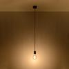 Lampa Wisząca Edison 1 E27 Czarny Sollux Sl.0152