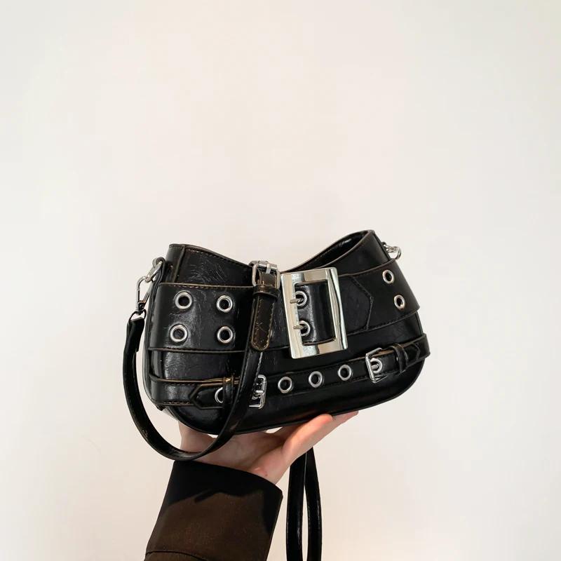 Простая женская сумка через плечо большой емкости, фактурные сумки в западном стиле, роскошная дизайнерская сумка-мессенджер, индивидуальный тренд