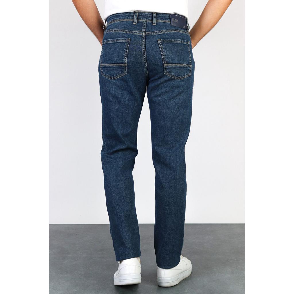 Мужские джинсы Ocean Blue, стандартный крой, гибкие джинсы из лайкры, джинсы Hlthe001976