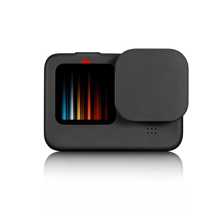 PULUZ для GoPro HERO12 Black /11 Black /10 Black /9 Black Мягкий ТПУ Резиновый Устойчивый к царапинам Защитный Колпачок Крышка для Объектива Камеры(черный)