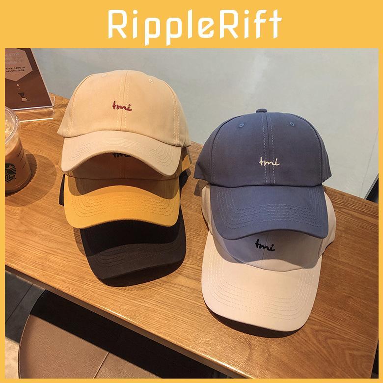 Casual Outdoor Baseball Cap For Men And Women Cotton Blend Embroidered Letters