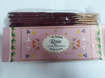 Ароматические палочки Rose Agarbatti 100 грамм длительный аромат Flora Aroma Gulab Fragrance