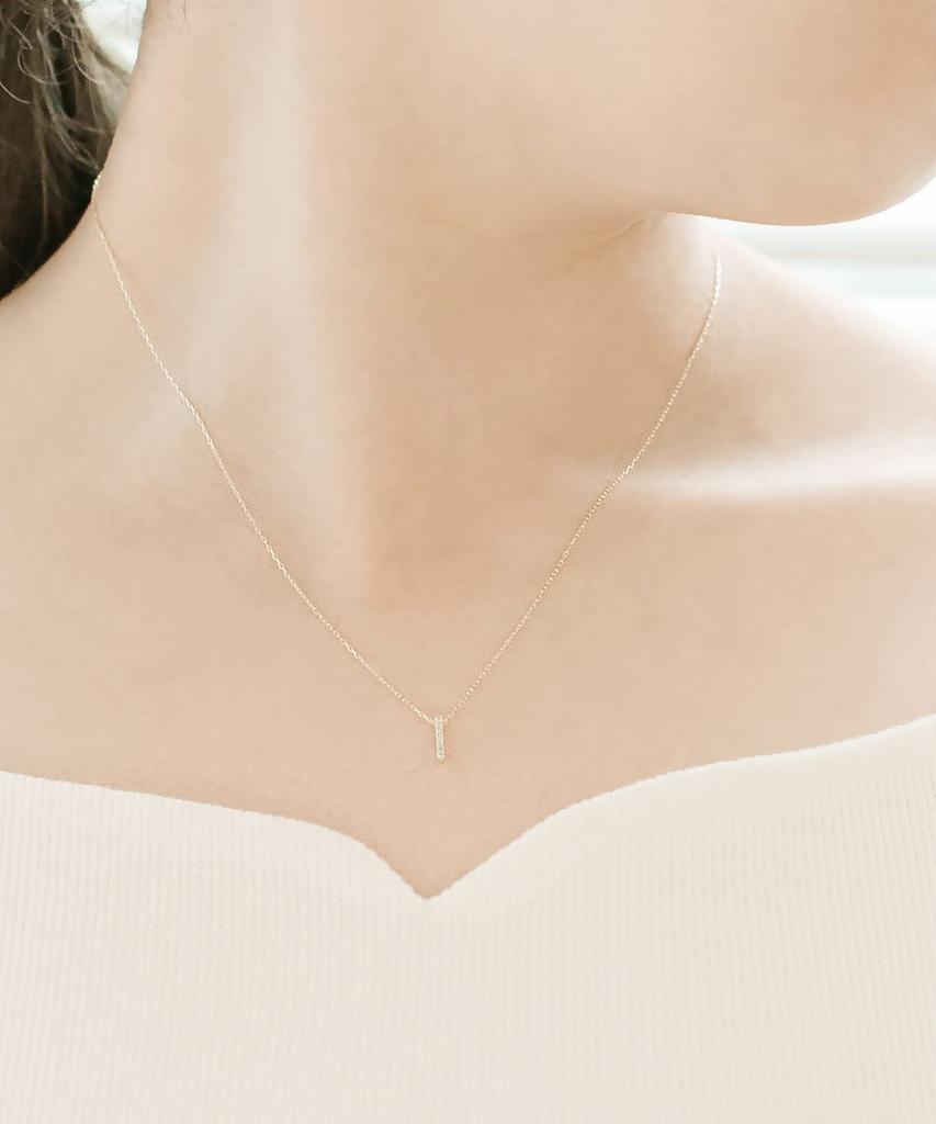 K10 Yellow Gold Diamond Necklace L&CO 66-7627