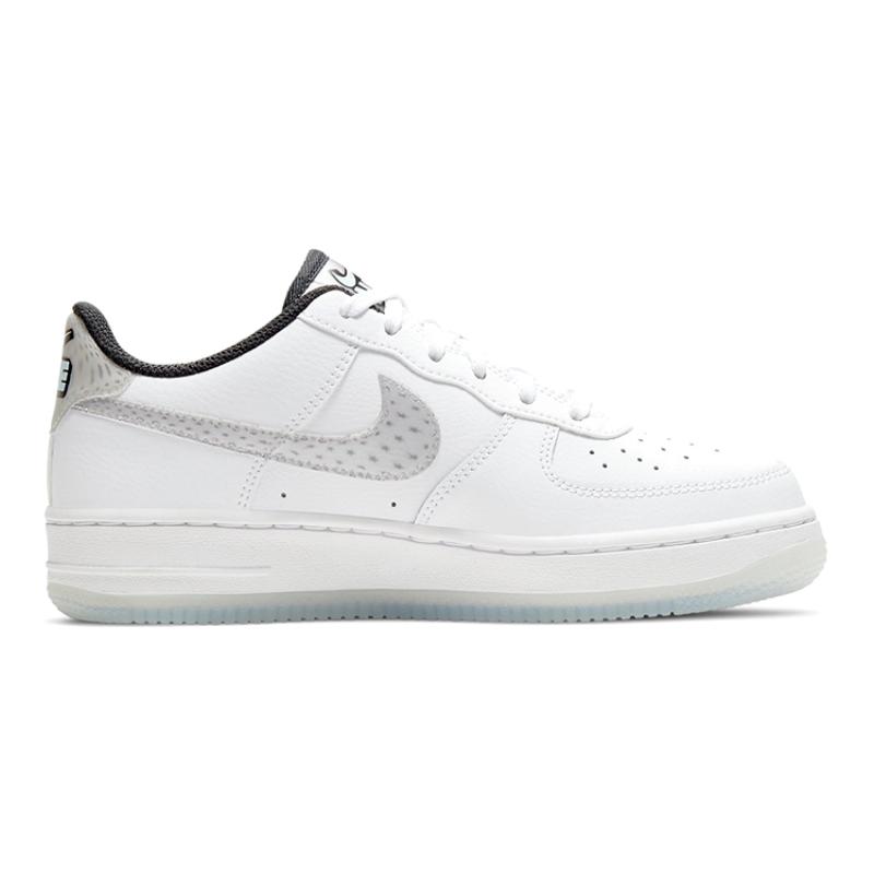 Nike Кроссовки Air Force 1 Low LV8 KSA Белый Ледниковый Синий GS CW5909-100