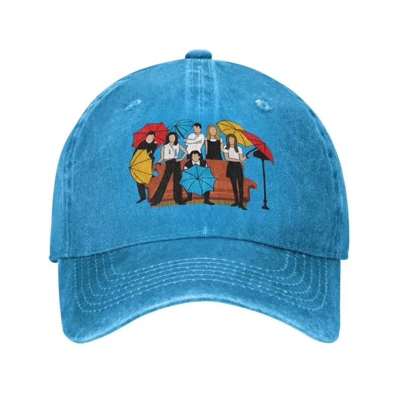 Custom Classic Cotton Friends TV Show Baseball Cap Unisex Women Adjustable Dad Hat Sun Protection