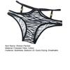 Women's Sexy Underwear Low Waist T-back Panties Hollow Out Strap G-String Thongs