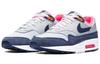 Nike Air Max 1 Pure Platinum Midnight Navy Racer Pink Женские 319986-116