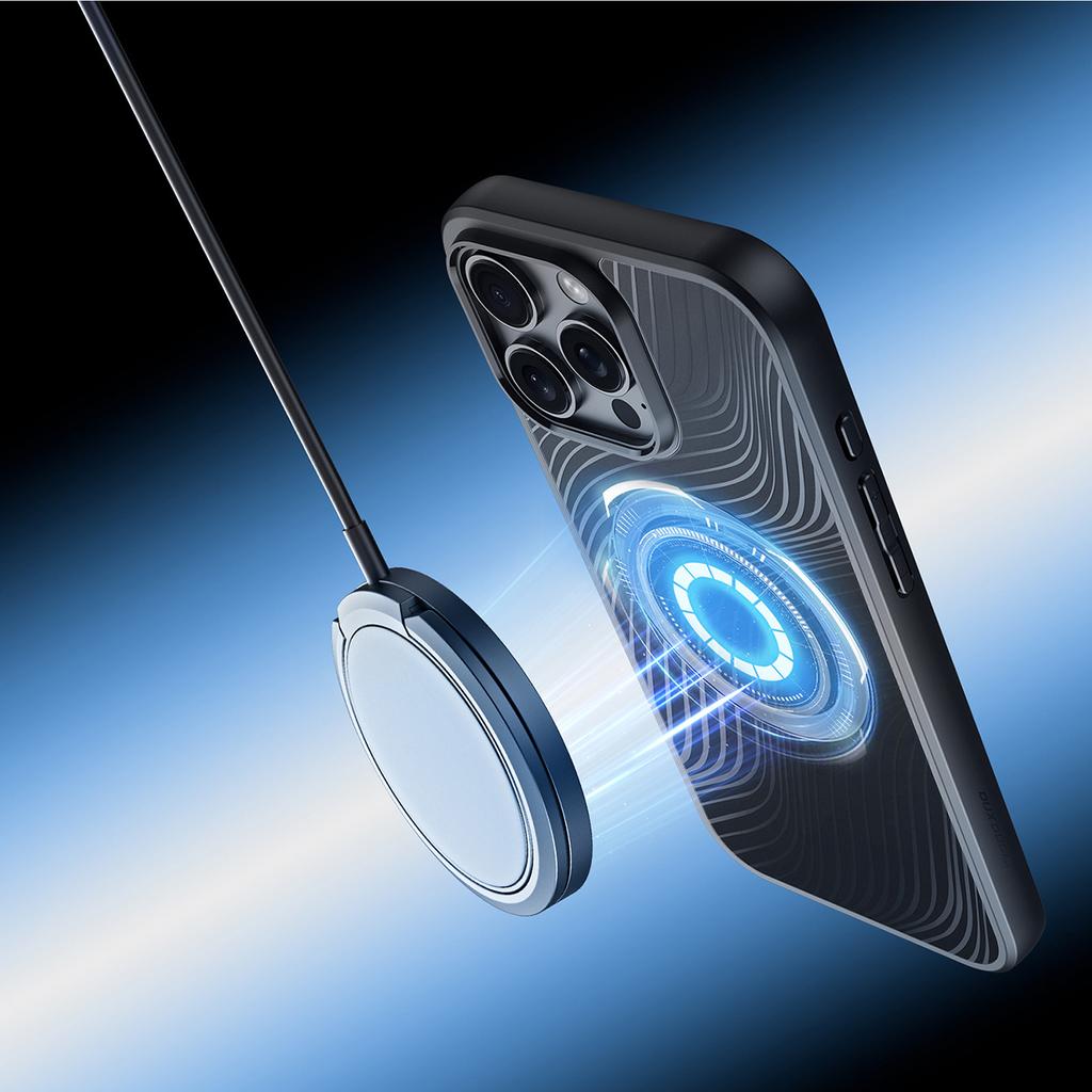 Dux Ducis Aimo MagSafe Compatible Case for iPhone 16 Pro - Black