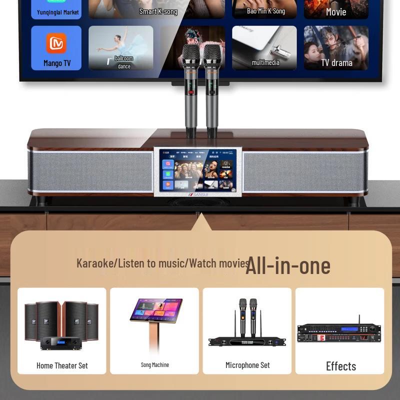 SANSUI DV-92P Домашняя KTV система CN вилка (адаптер в комплекте)