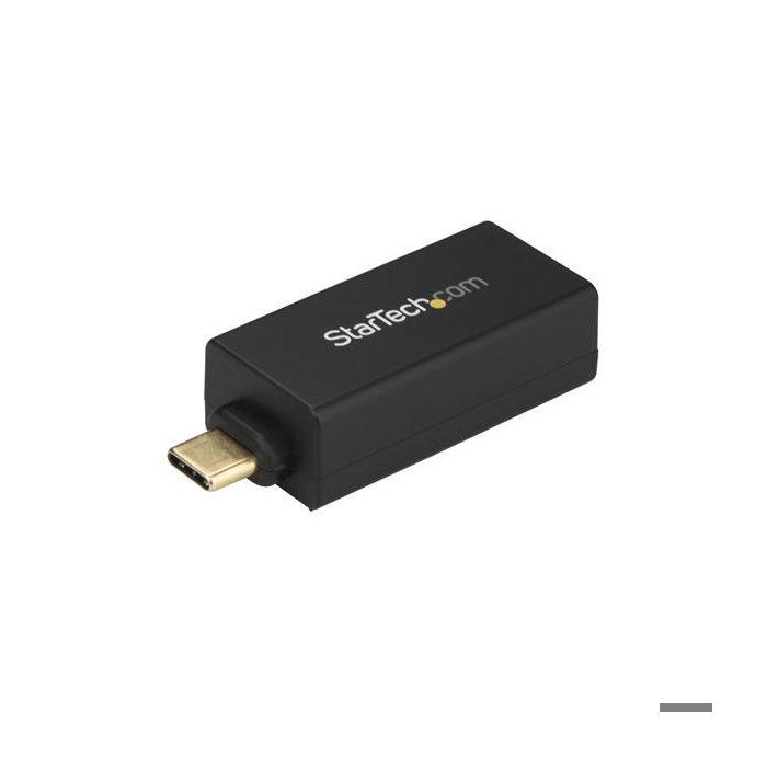Adaptateur réseau usb-c - startech - gigabit ethernet - 1 port - noir - usb 3.0 type-c