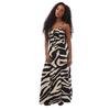 Only Womens/Ladies Nova Gigi Zebra Print Maxi Dress
