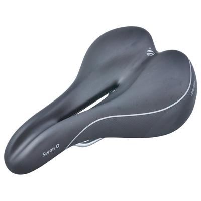 VELO Комфортное седло Серия Voam Черное [Swan O] V-пена VL-4290