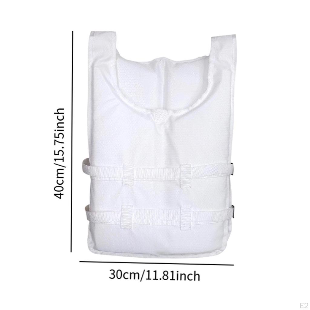 Life Vest Portable Adjustable Straps Swim Jacket for Adults Kayaking Surfing