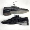90s Vintage Germany Made MANZ Size 9 27.5cm Business Shoes Cap Toe Straight Black(USED)
