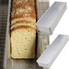 Non Stick Rectangular Bread Mold Aluminium Zinc Zinc Alloy Flat Toast Box Professional Loaf Pan  Oven Baking
