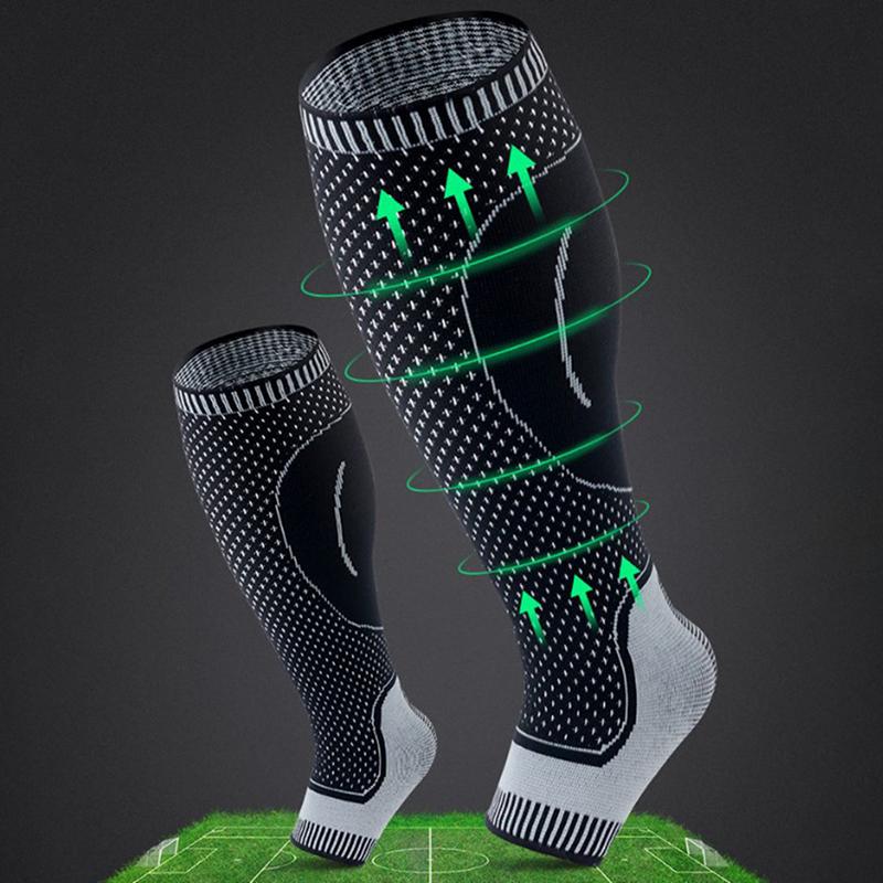 1 PC M-XL Running Compression Socks Orthopedic Support Knee Socks Calf Ankle Protector