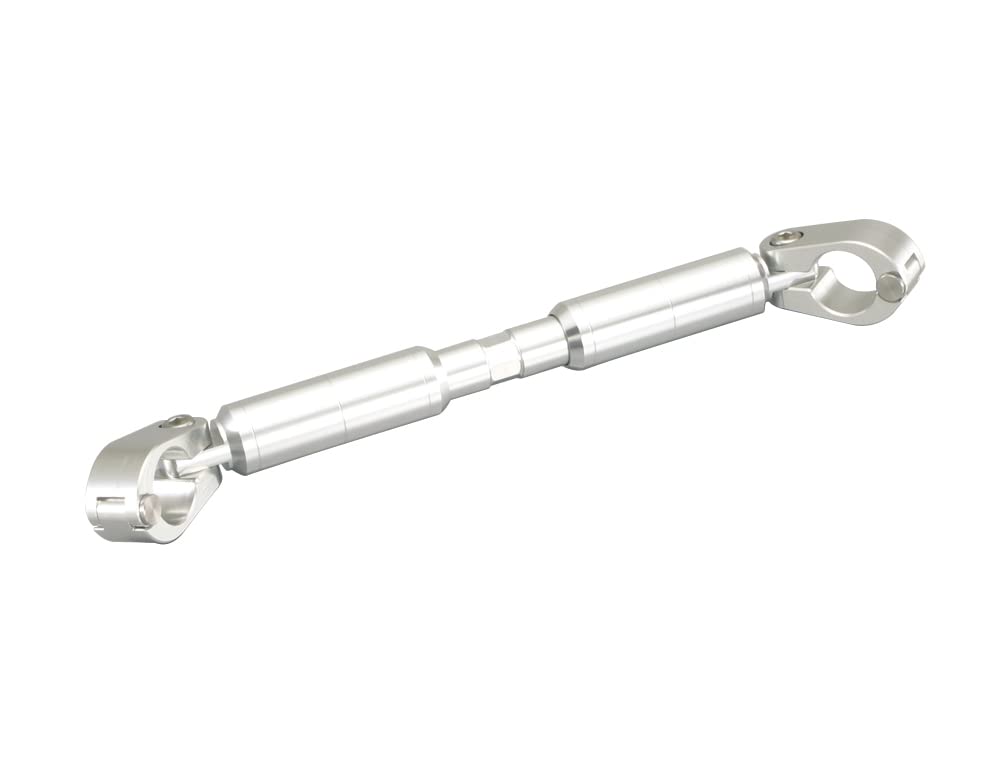 KITACO Распорка руля регулируемой длины для рулей Monkey 125 CT125 Hunter Cub Grom (Серебряный) (приблизительно. 175мм~225мм) 22.2 и т.д.. 619-9010060