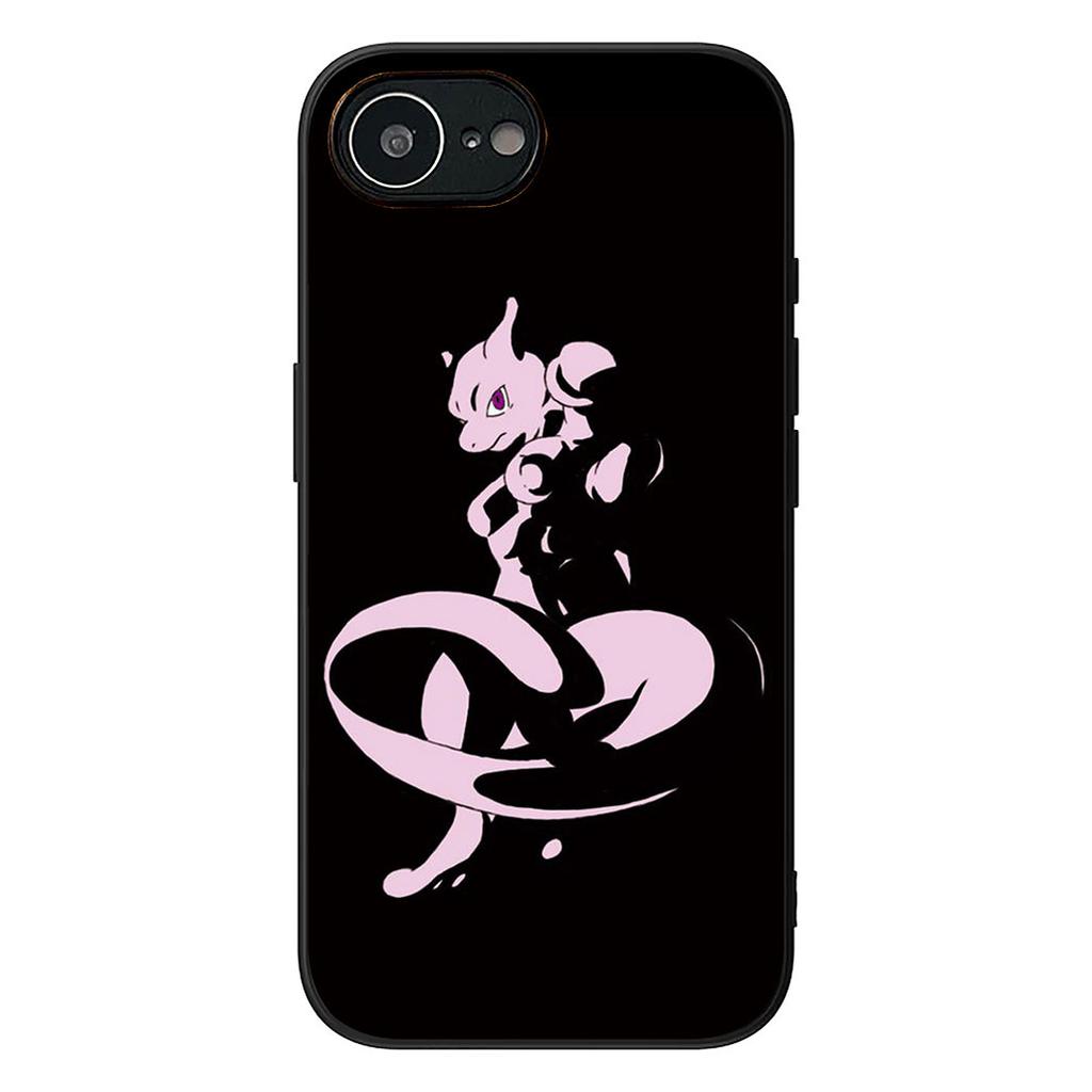P-Pokemons GO P-Pikachus Mewtwo Phone Cover for Apple iPhone 12 13 Mini XS 11 Pro Max 7 8 Plus + XR 8+ X SE 2020 SE3 Case