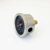 For 1 8''NPT Fittings Axial Shock-Resistant Oil Pressure Gauge Automotive Gauges Metal Construction Oil-filled