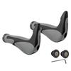 GORIX GX-849AD3-L1-G2 Bicycle Ergo Grip + Bar End Shock Absorption Less Fatigue Bicycle Grip Lock-on Fixed Compatible with Cross Bikes, Mountain Bikes