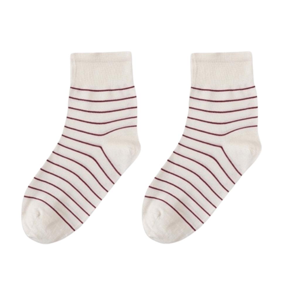 Cotton Mid Calf Socks Loose Cuff Nursing Socks Non Binding Women Socks Night Rest