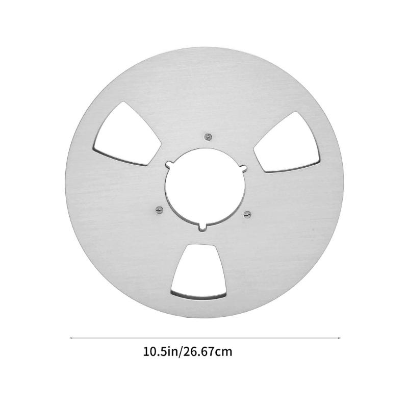 1/4 10,5 дюймов Открытые катушки Спулы Авиационный алюминий Ступицы NAB для катушечных магнитофонов
